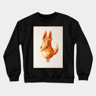 Cute champion dog. Crewneck Sweatshirt